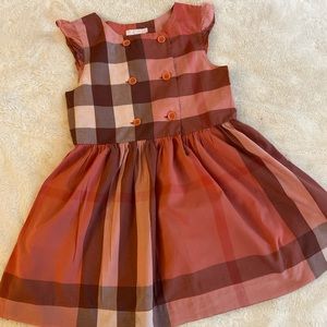 Girls Burberry Dress